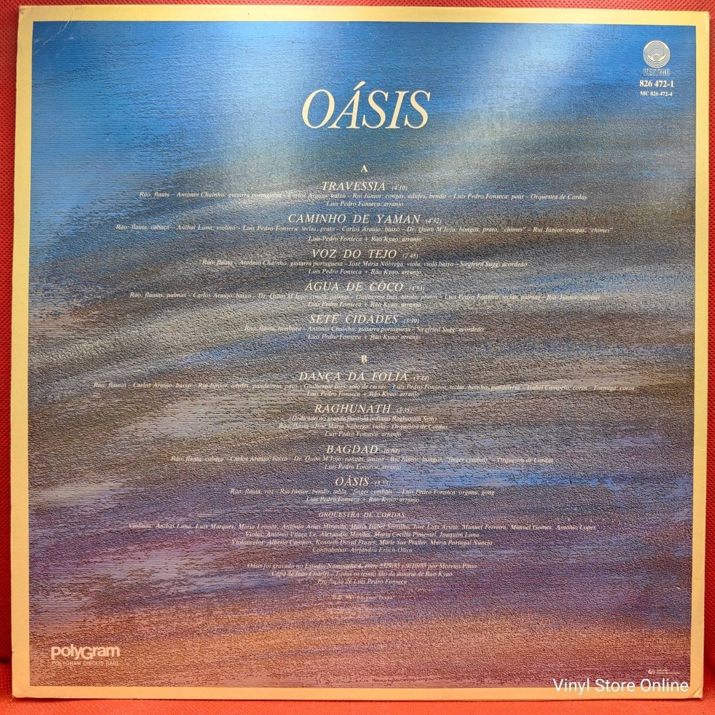 Rão Kyao – Oásis - Vinyl Store Online