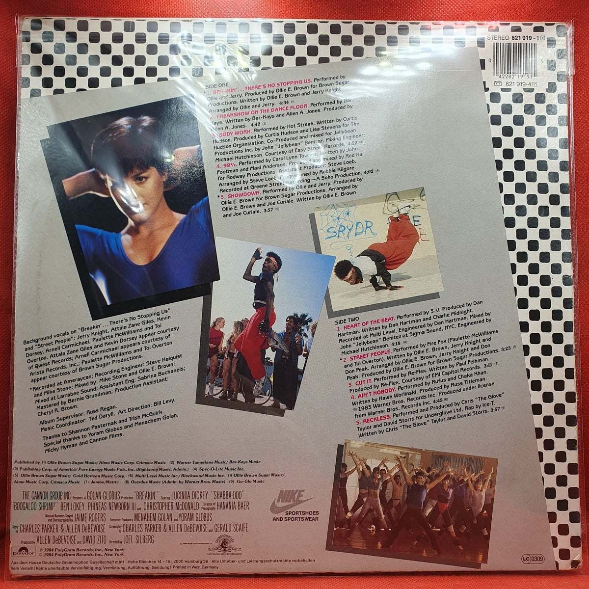 Various - Breakin' (Original Motion Picture Soundtrack) (LP) · fotografia 2 · VSO#1077-2713