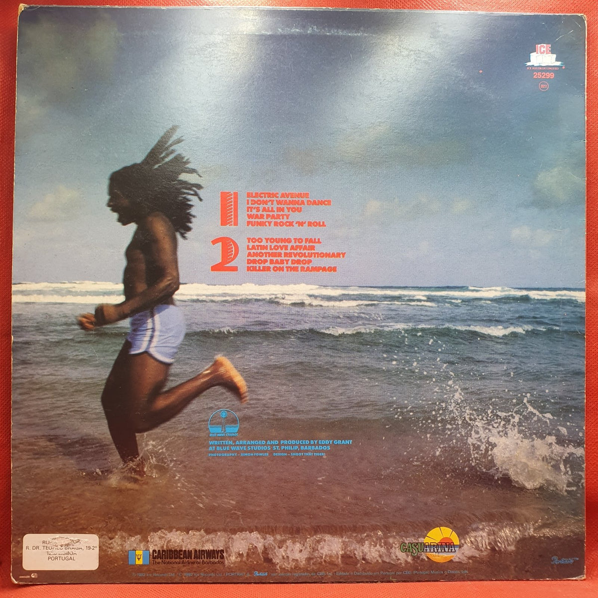 Eddy Grant - Killer On The Rampage (LP) · fotografia 2 · VSO#1086-2811