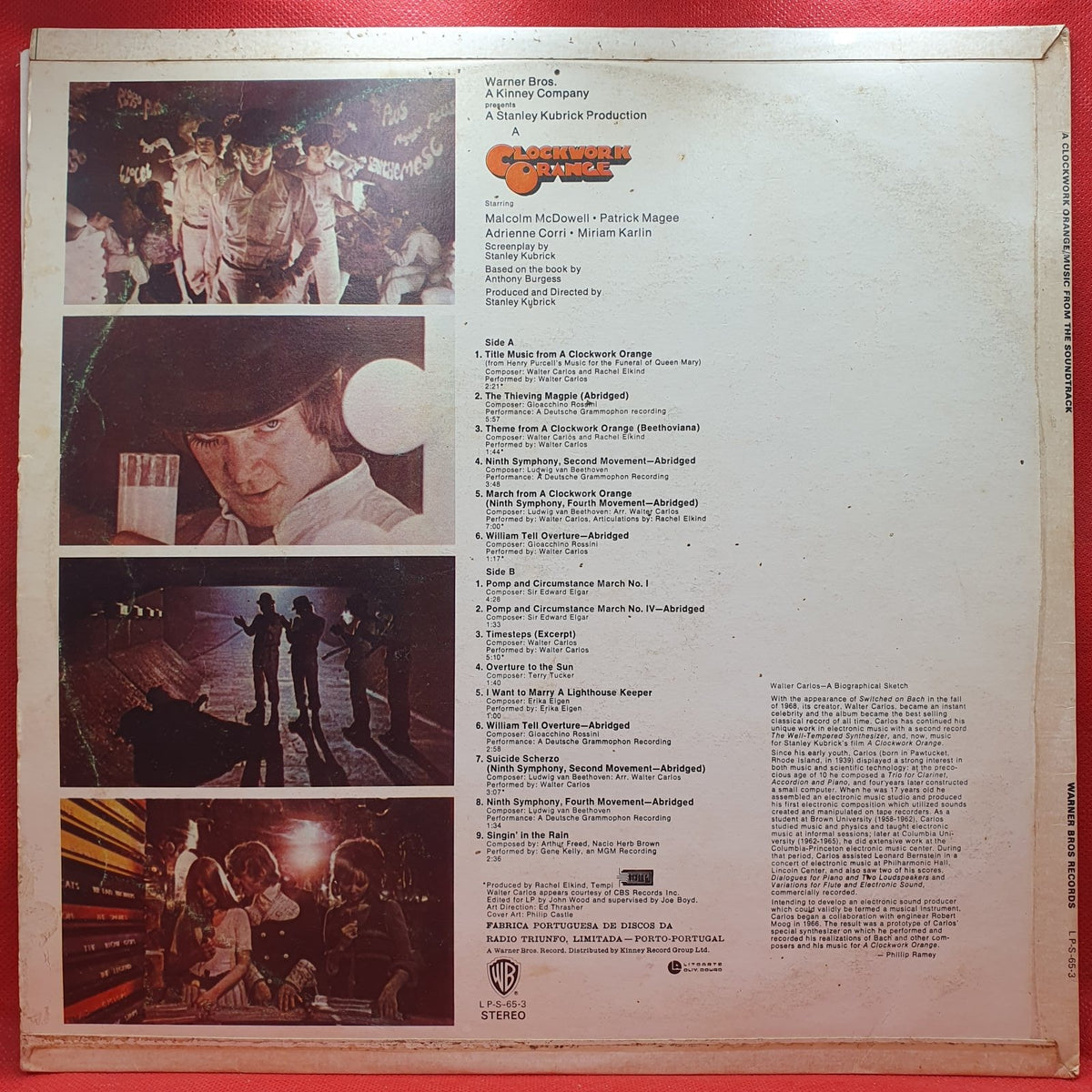 Various - Stanley Kubrick's A Clockwork Orange (LP) · fotografia 2 · VSO#1113-2755