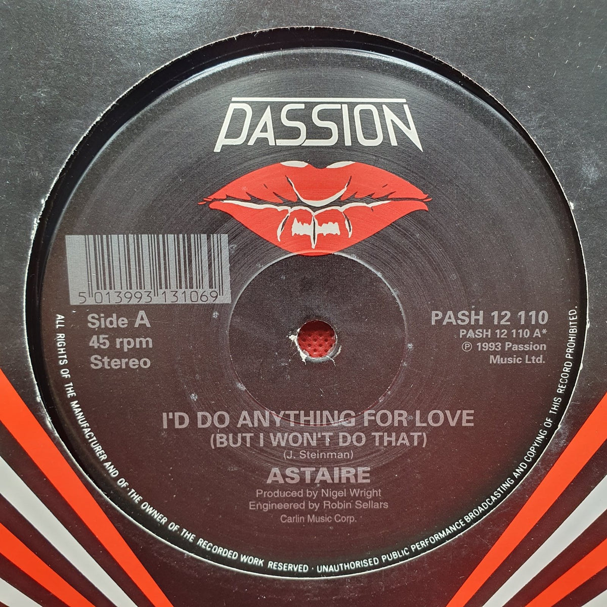 Astaire - I'd Do Anything For Love (But I Won't Do That) / You Blow Hot And Cold (Maxis) · fotografia 2 · VSO#1180-2973