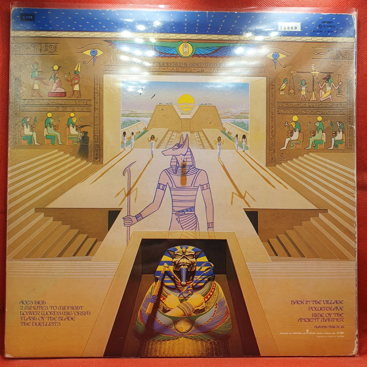 Iron Maiden - Powerslave (LP) · fotografia 2 · VSO#1413-3702