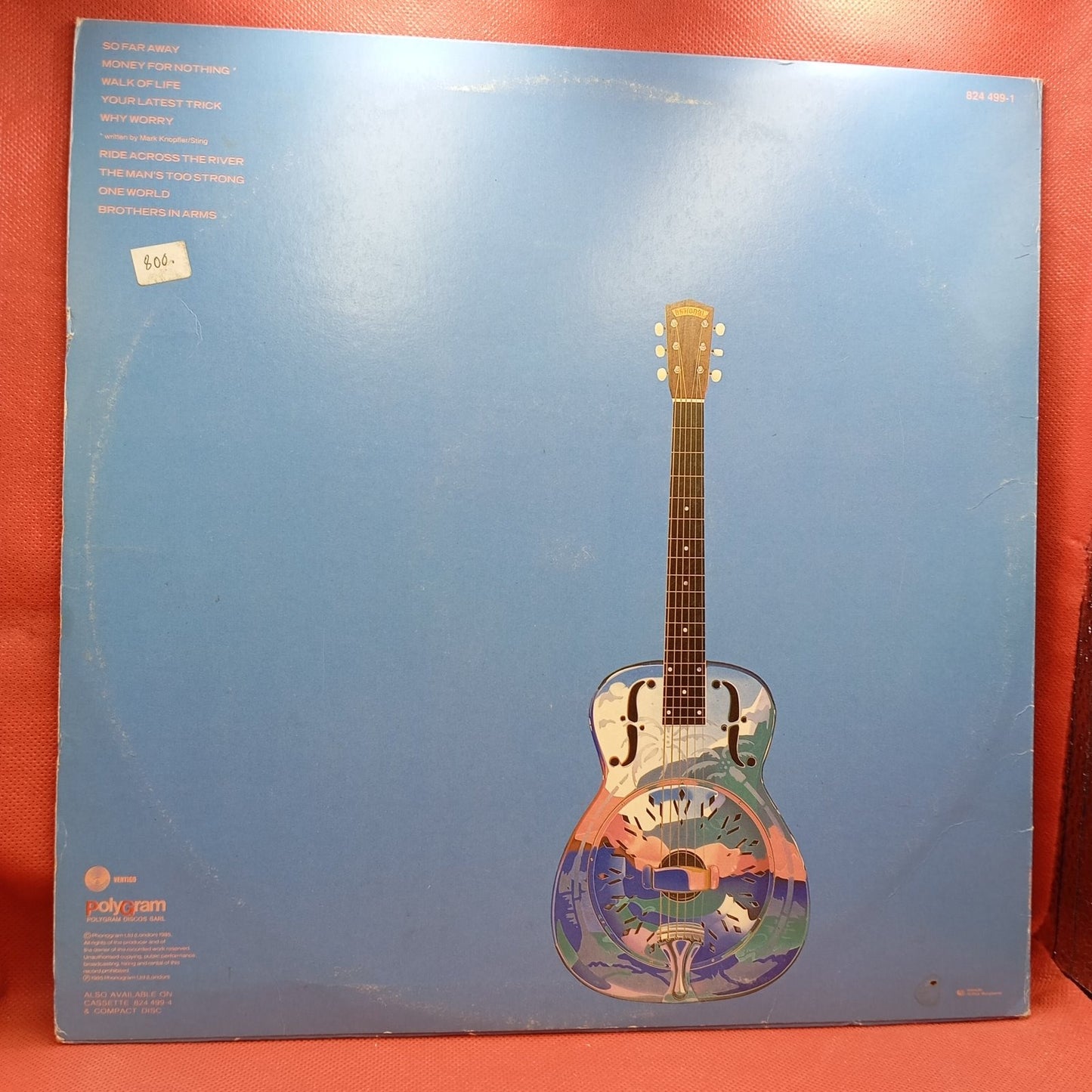 Dire Straits - Brothers In Arms (LP) · fotografia 2 · VSO#170-456
