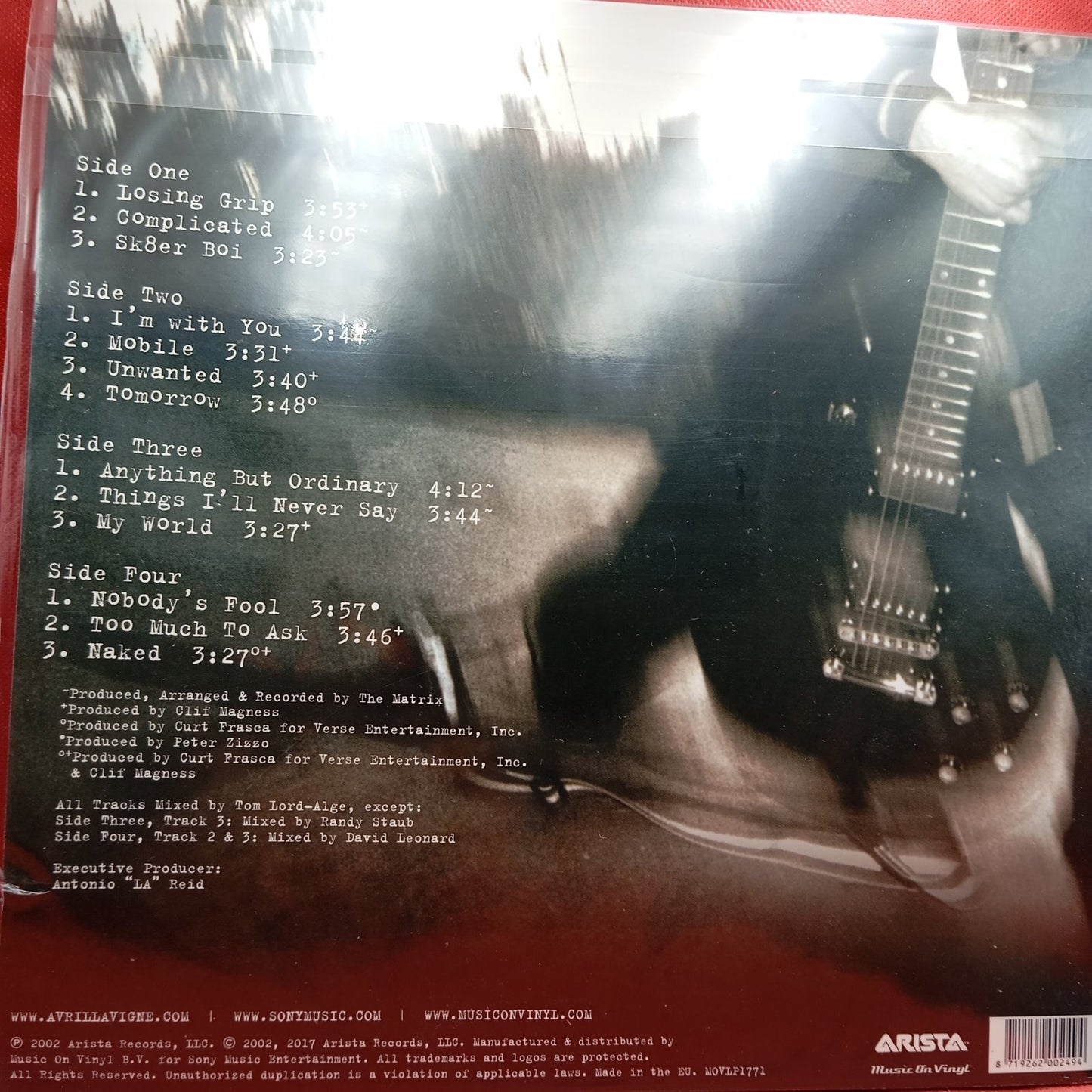 Avril Lavigne - Let Go (2xLP) · fotografia 2 · VSO#200-588