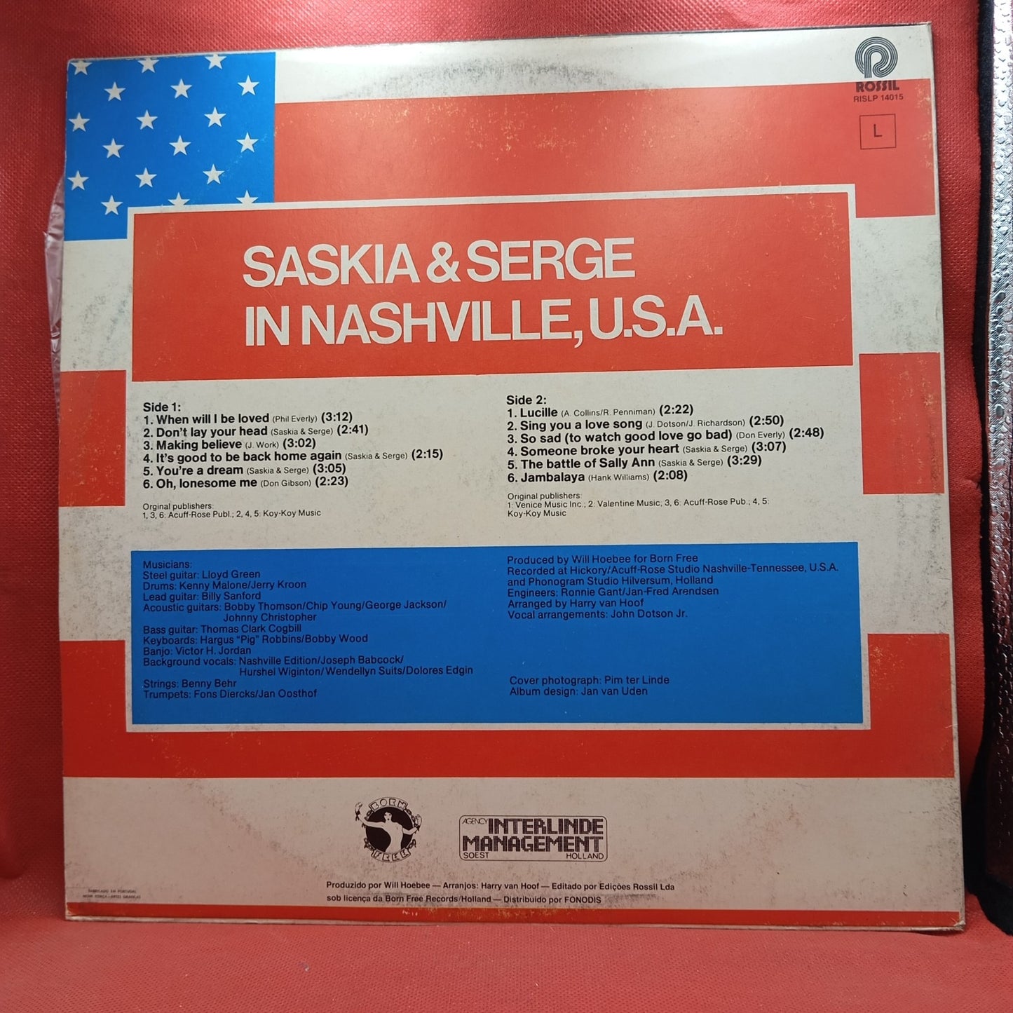 Saskia & Serge - Saskia & Serge In Nashville, U.S.A. (LP) · fotografia 2 · VSO#396-1074