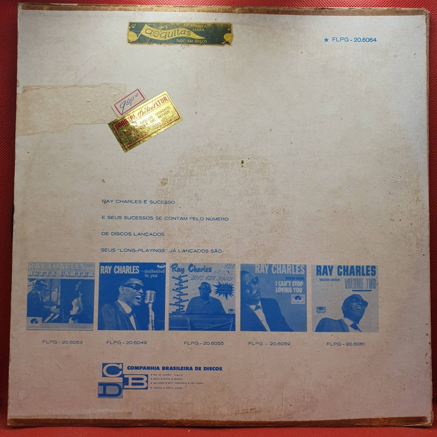 Ray Charles – Entre Nós Trazendo Uma Receita Para A Alma - Vinyl Store Online