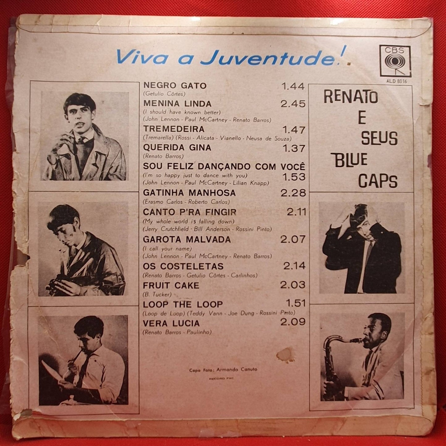 Renato E Seus Blue Caps – Viva A Juventude! - Vinyl Store Online