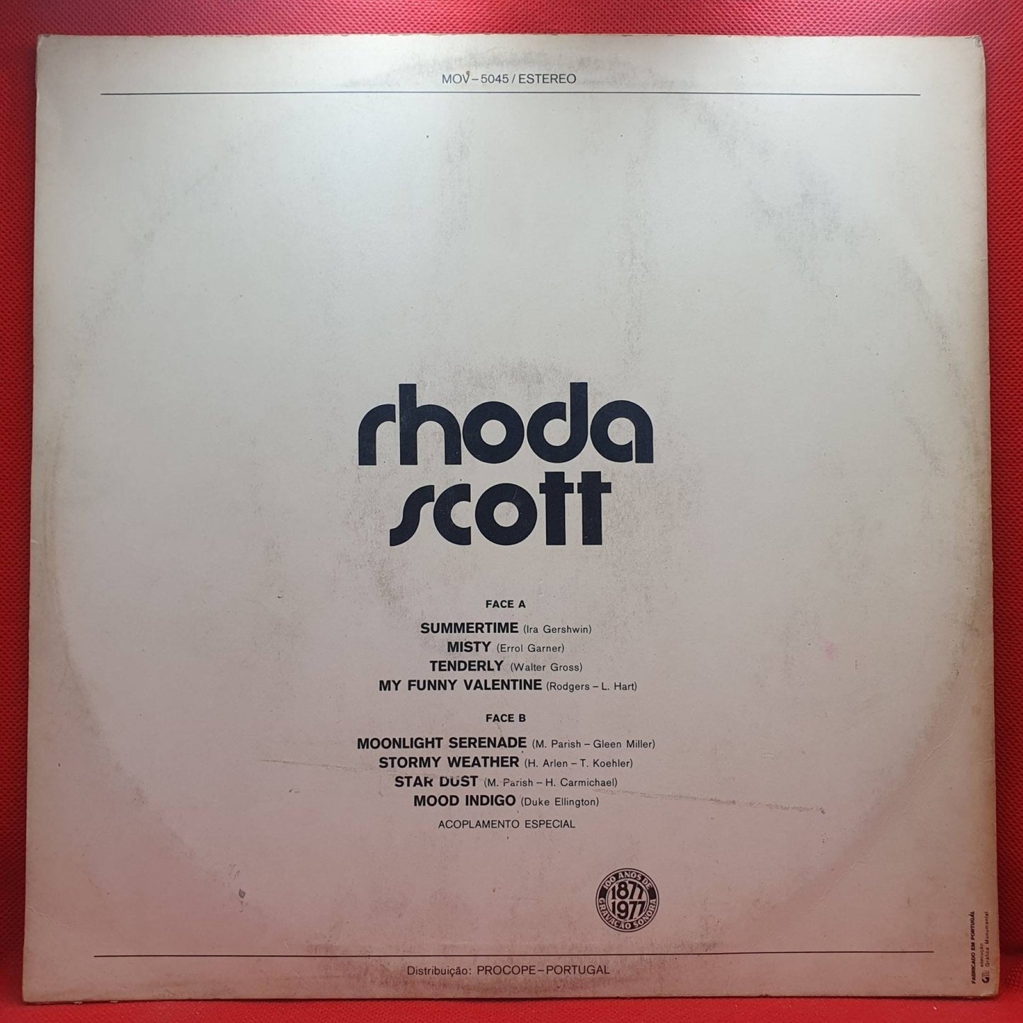 Rhoda Scott – Rhoda Scott - Vinyl Store Online