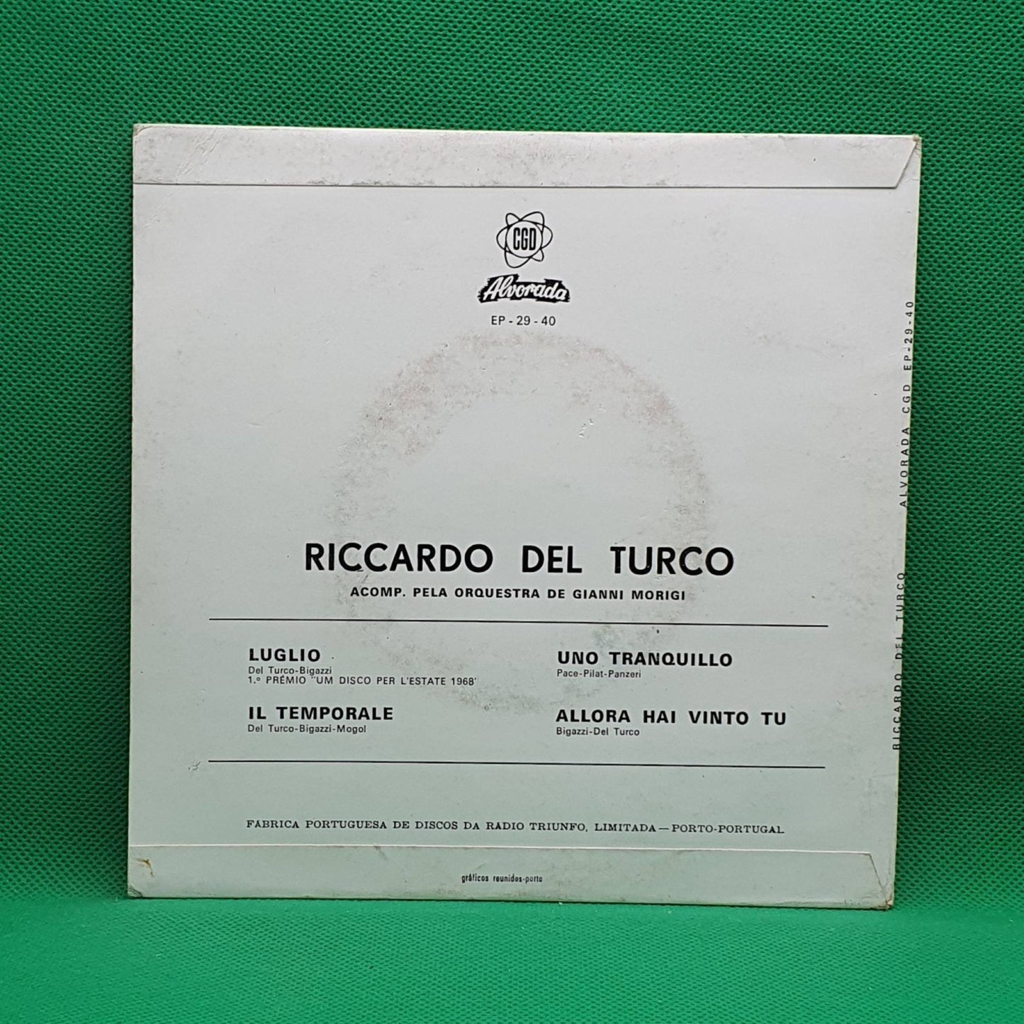 Riccardo Del Turco – Luglio - Vinyl Store Online