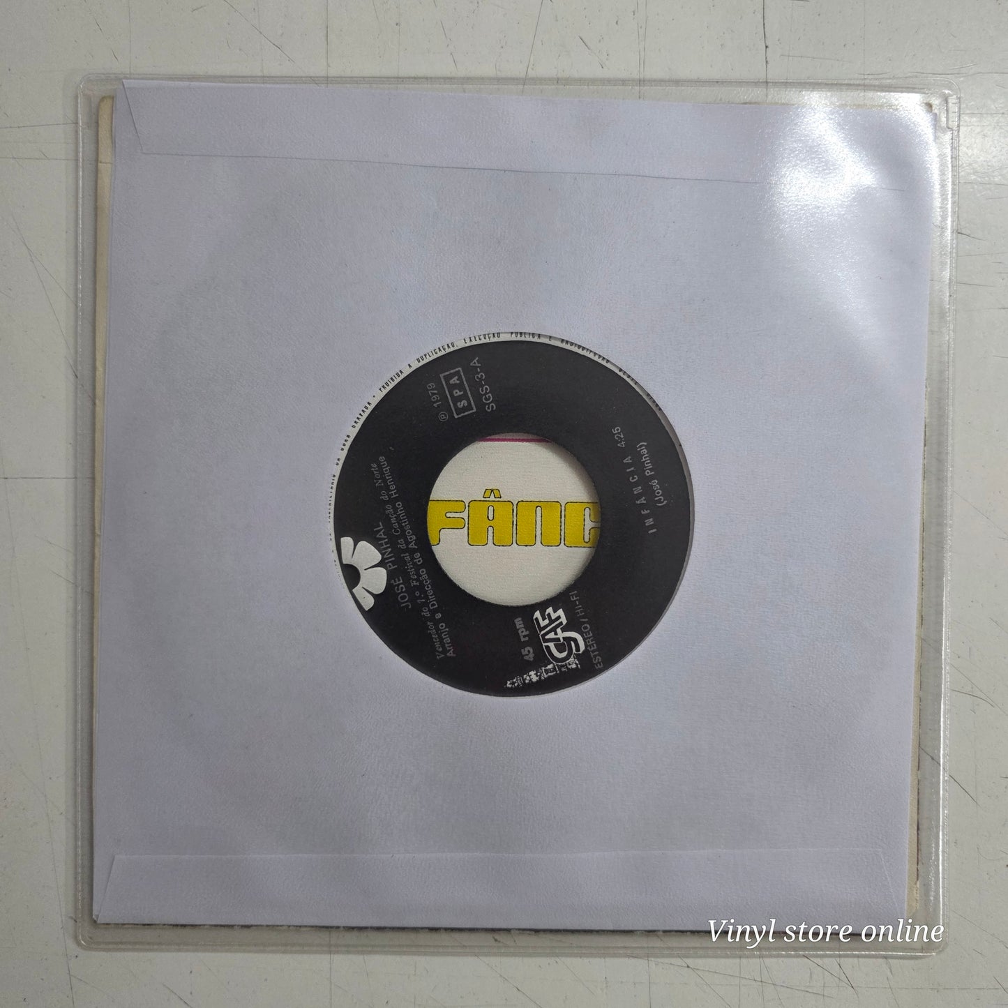 José Pinhal - Infância (7", Single)