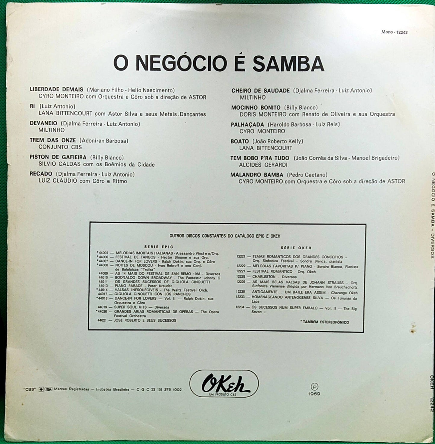 Geschäft ist Samba