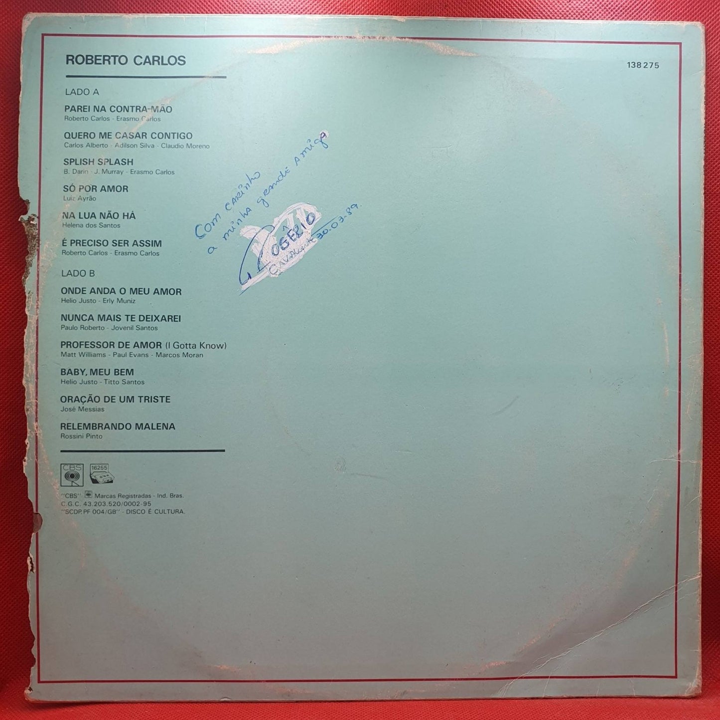 Roberto Carlos – Splish Splash - Vinyl Store Online