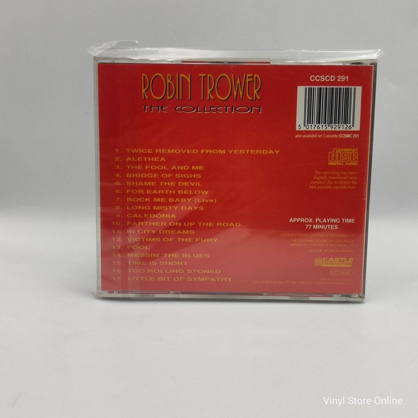 Robin Trower – The Collection - Vinyl Store Online