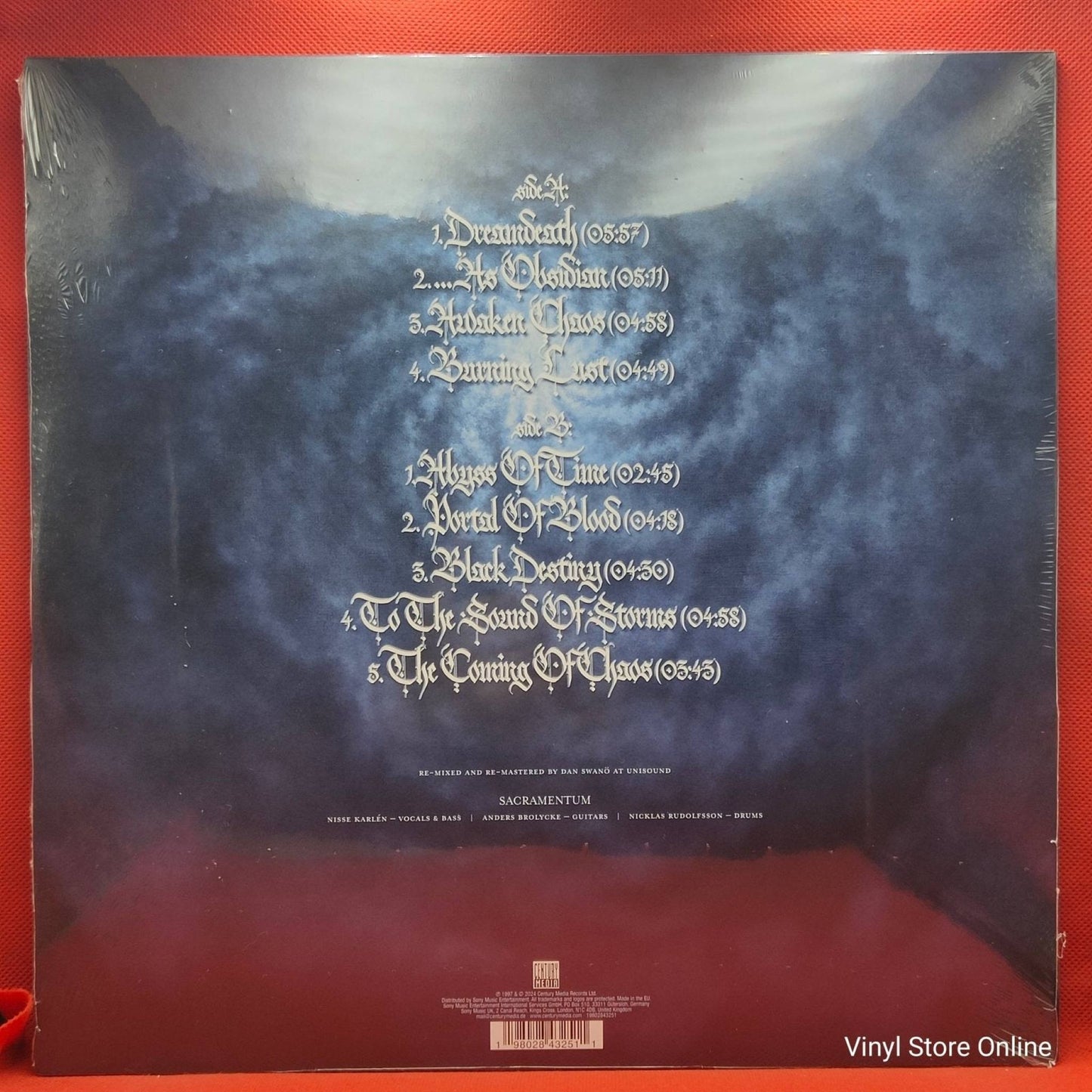 Sacramentum – The Coming Of Chaos - Vinyl Store Online