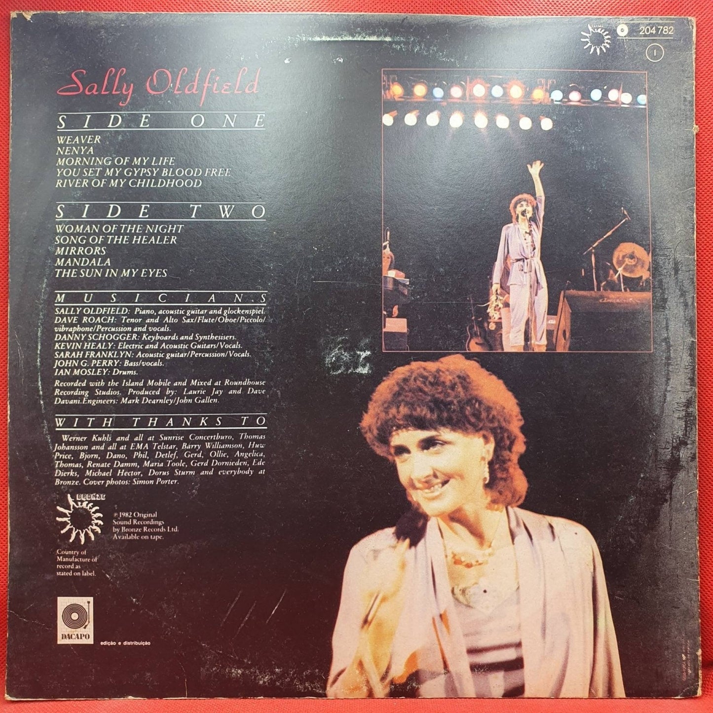 Sally Oldfield – In Concert - Vinyl Store Online