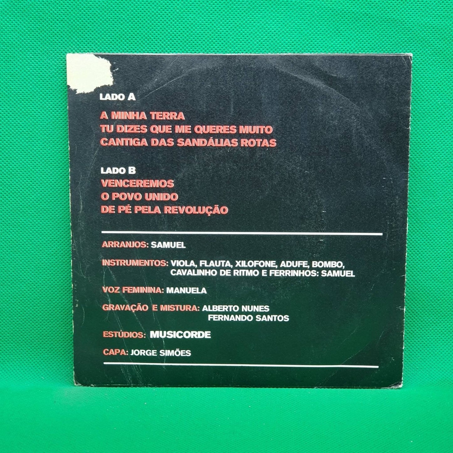 Samuel – De Pé Pela Revolução - Vinyl Store Online