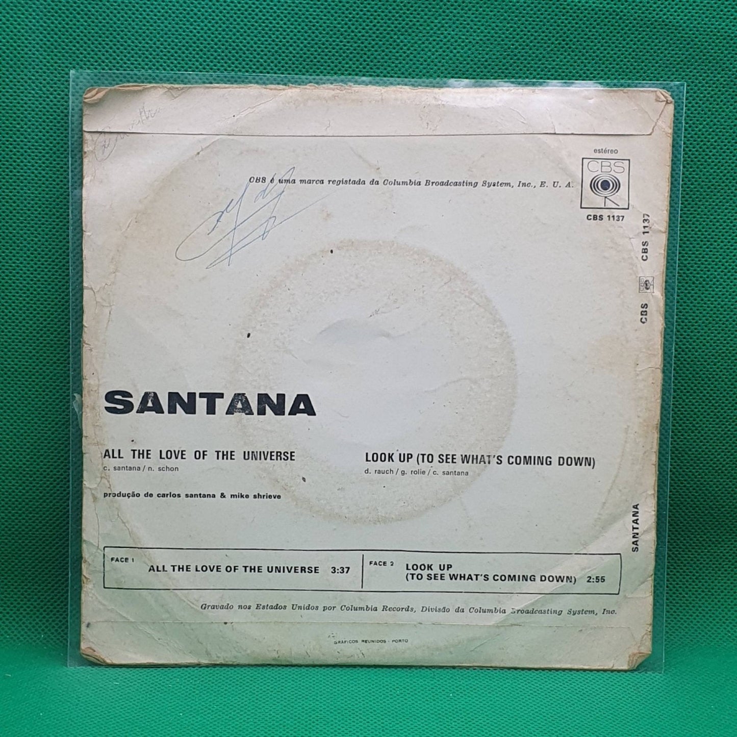 Santana – All The Love Of The Universe - Vinyl Store Online