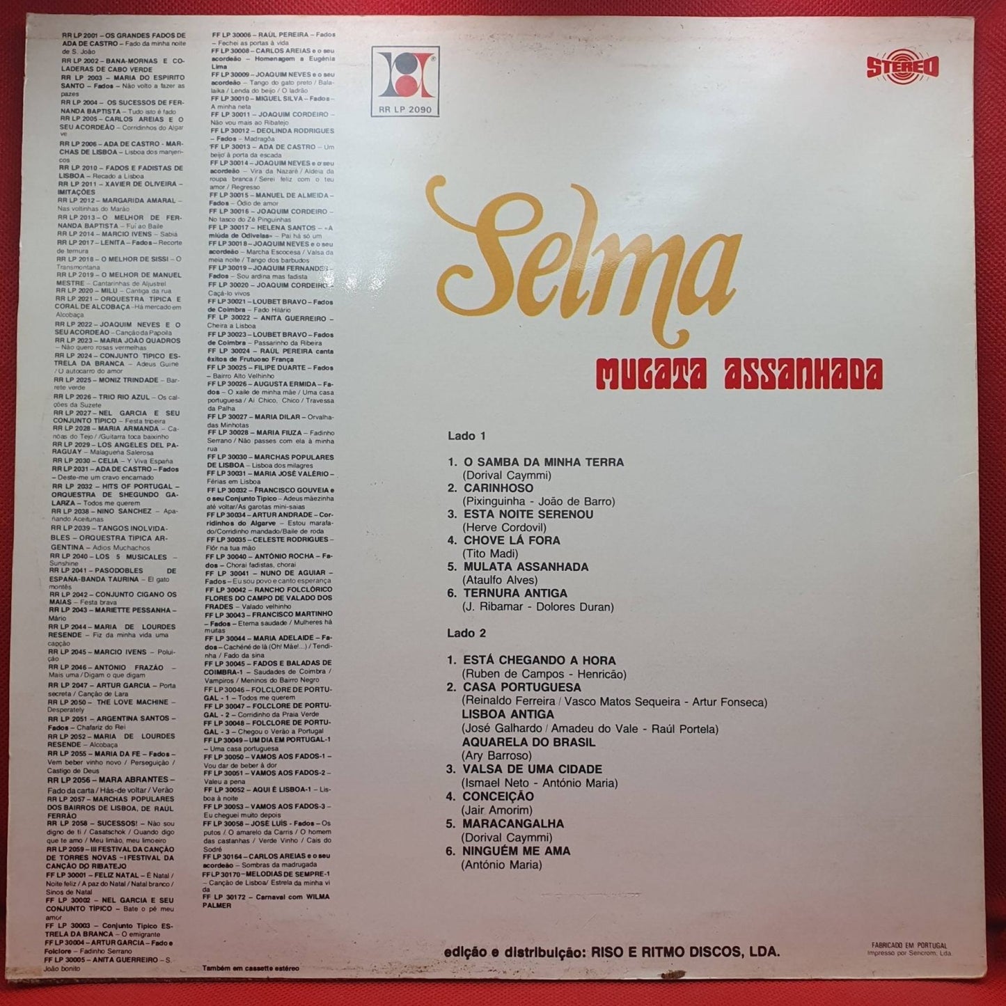 Selma – Mulata Assanhada - Vinyl Store Online