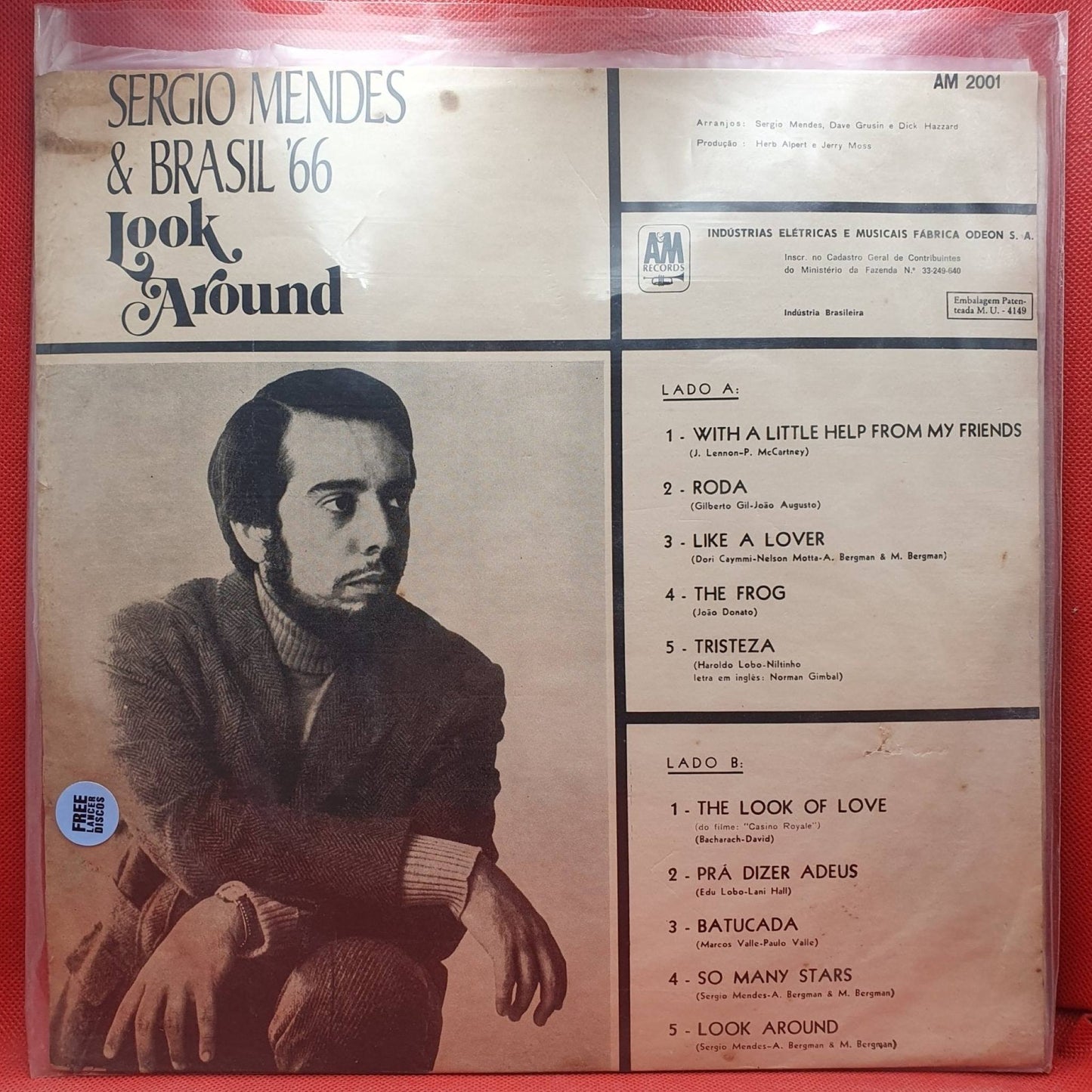 Sergio Mendes & Brasil '66 – Look Around - Vinyl Store Online