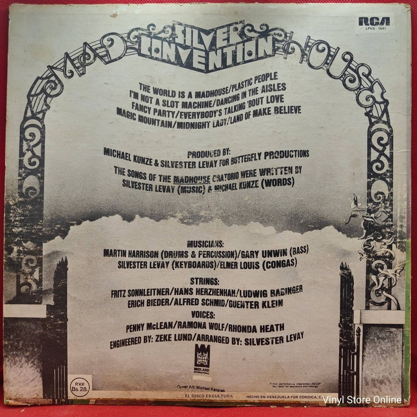 Silver Convention – Madhouse - Vinyl Store Online