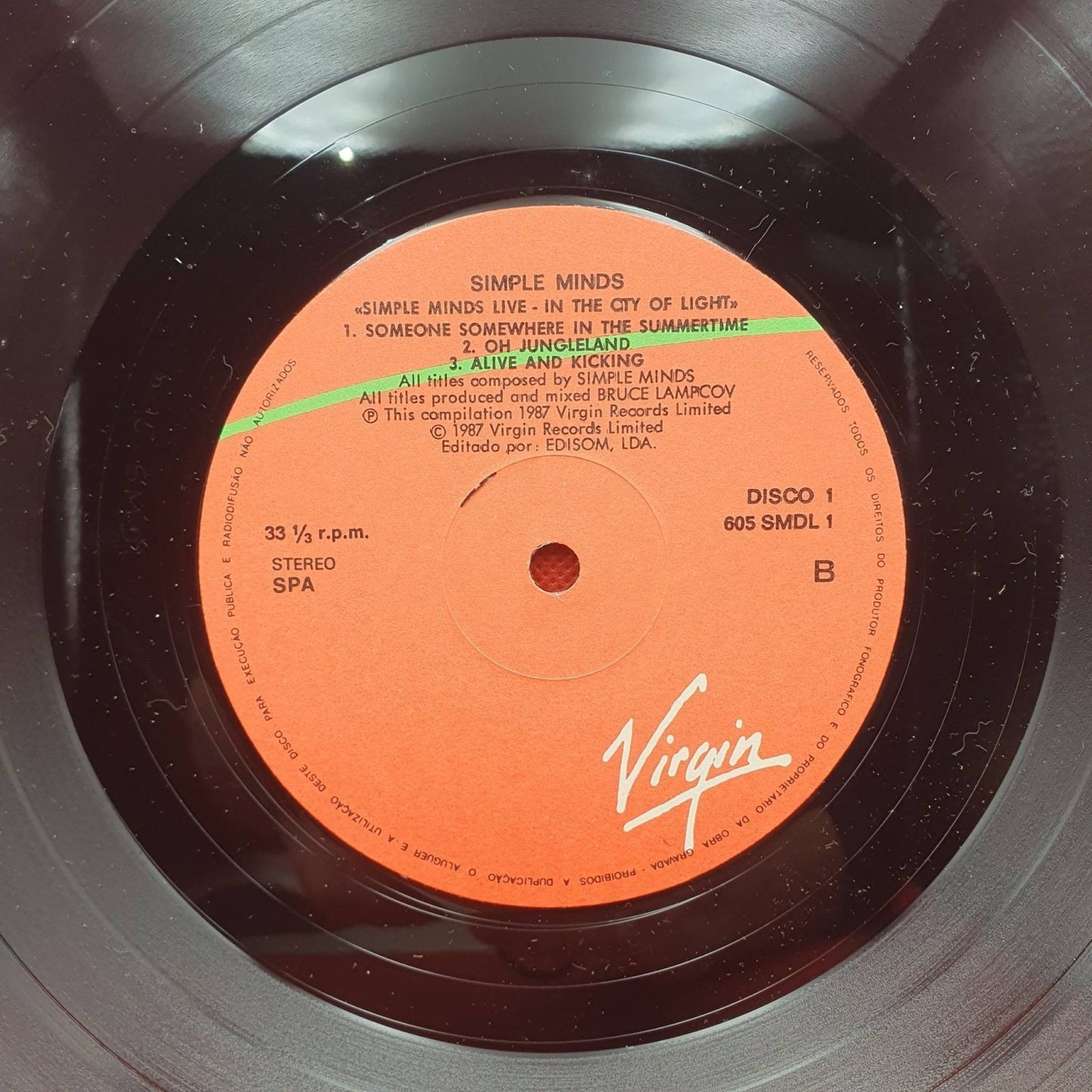 Simple Minds – Live In The City Of Light - Vinyl Store Online