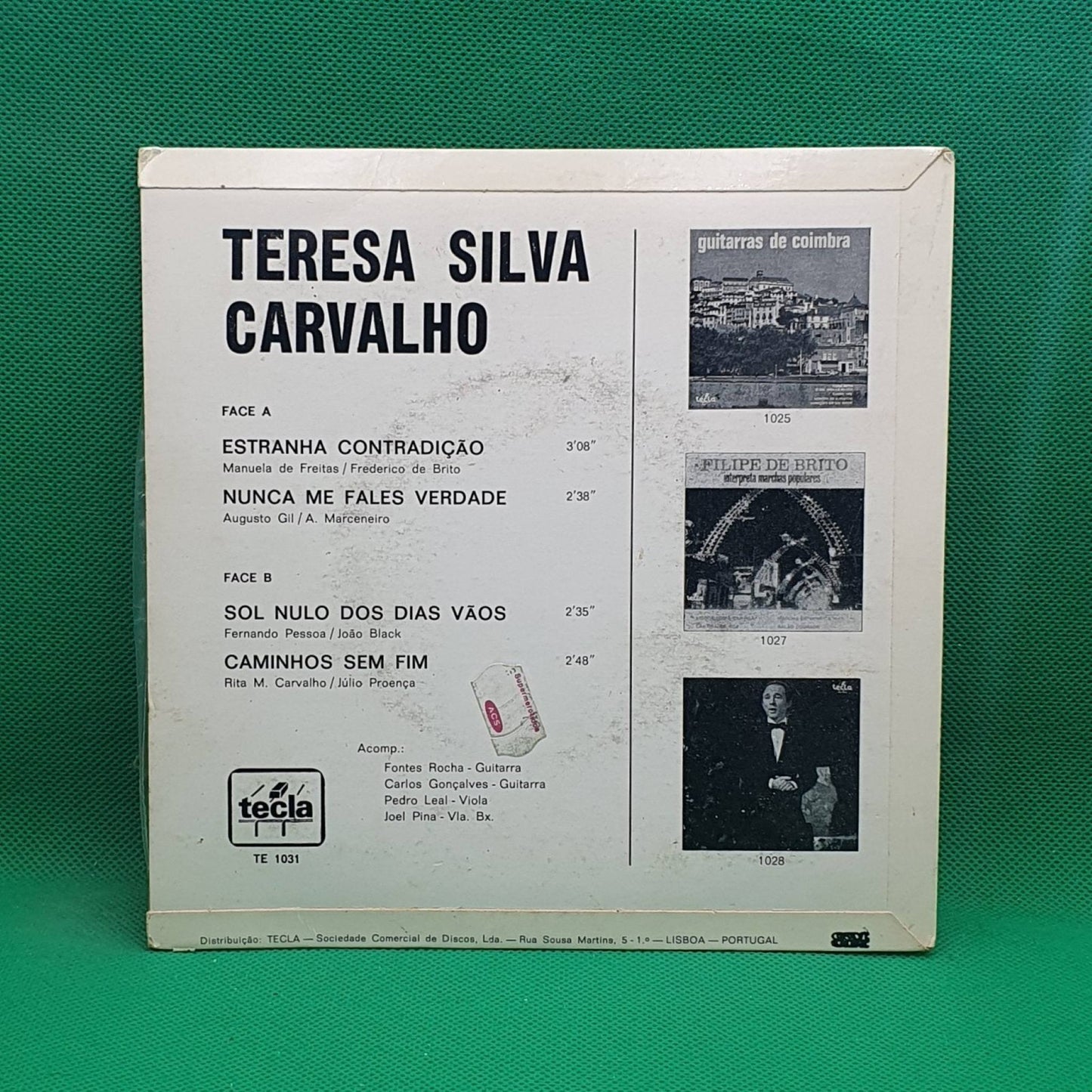 Teresa Silva Carvalho – Sol Nulo Dos Dias Vãos - Vinyl Store Online