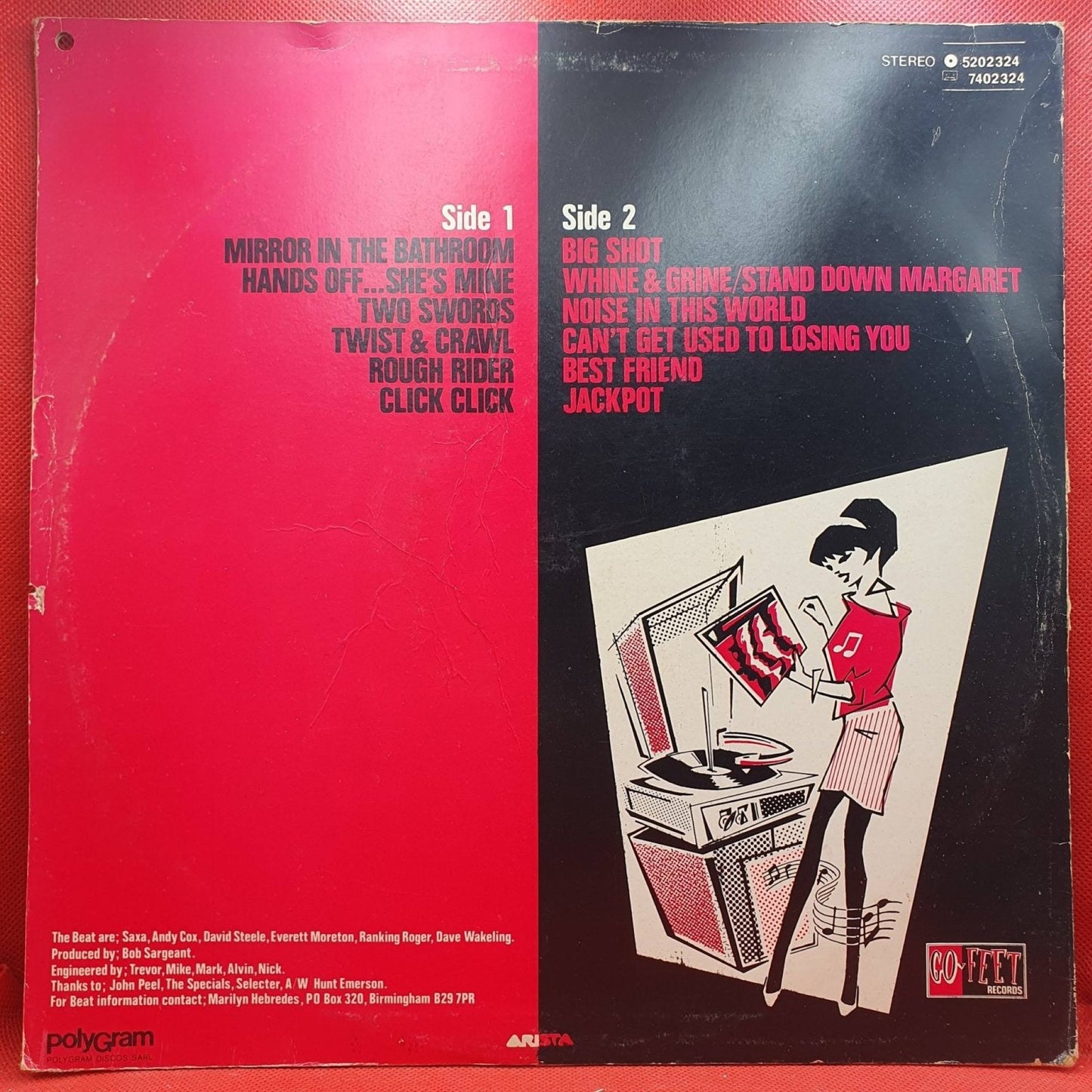 The Beat – I Just Can't Stop It - Vinyl Store Online