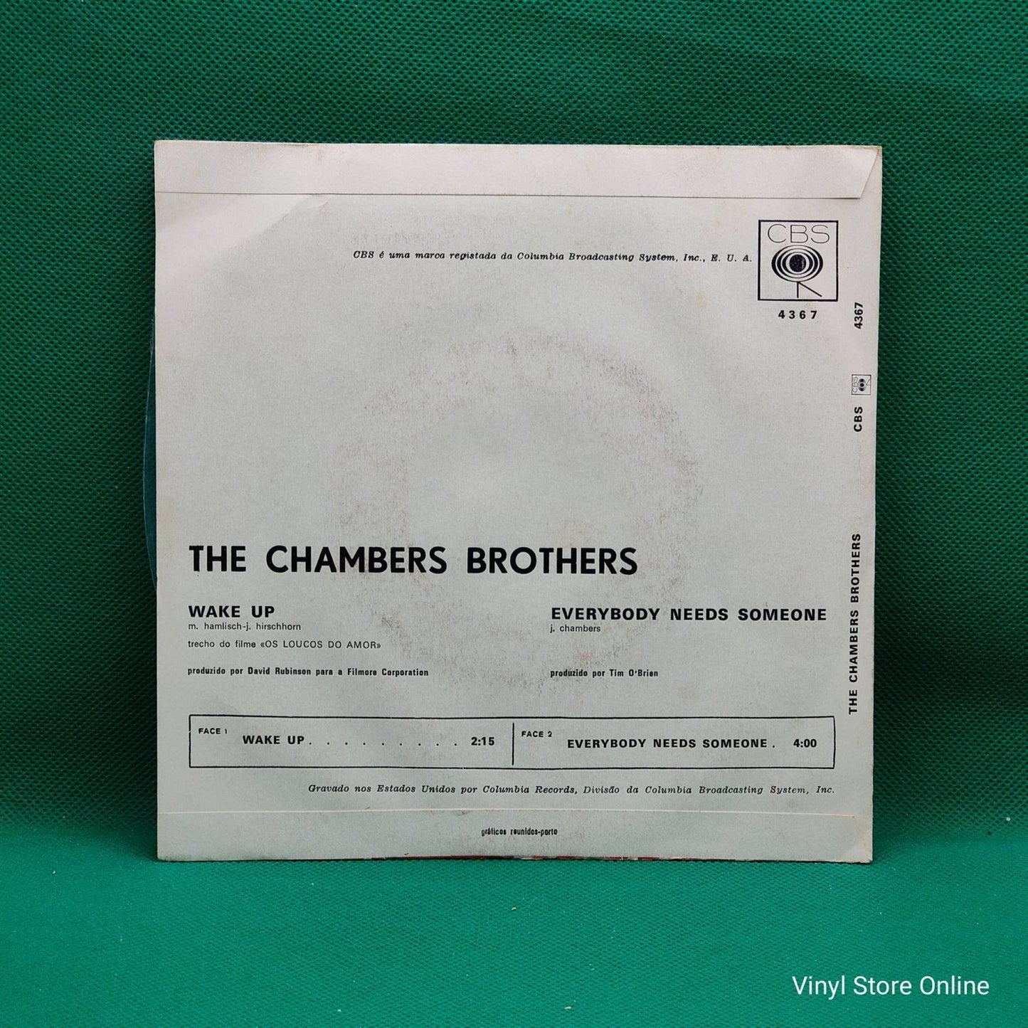 The Chambers Brothers – Wake Up - Vinyl Store Online