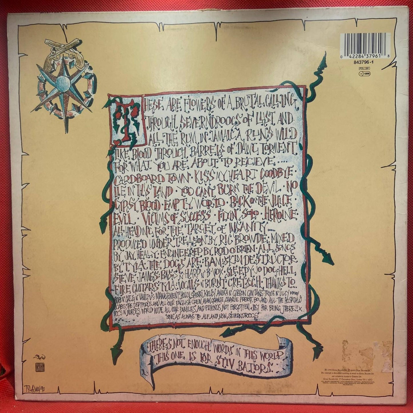 The Dogs D'Amour – Straight - Vinyl Store Online