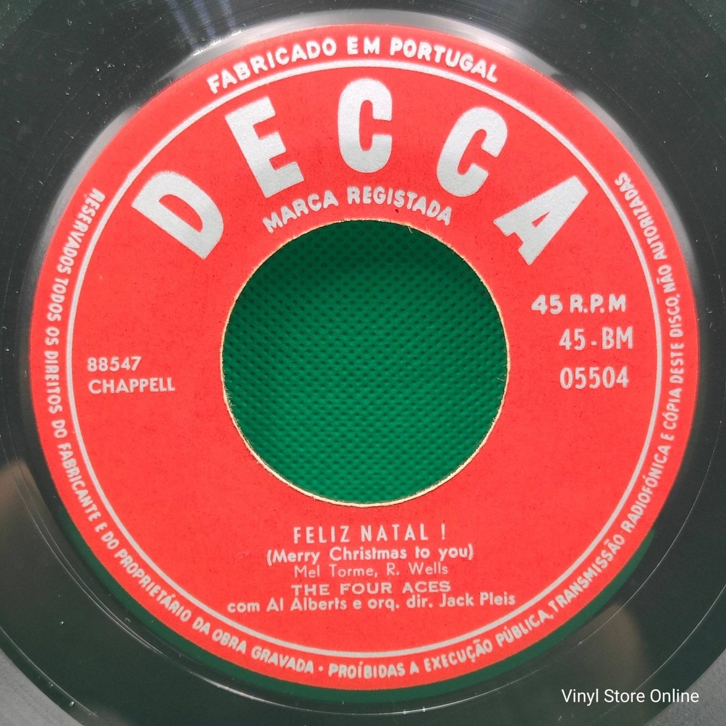 The Four Aces – Jingle Bells - Vinyl Store Online