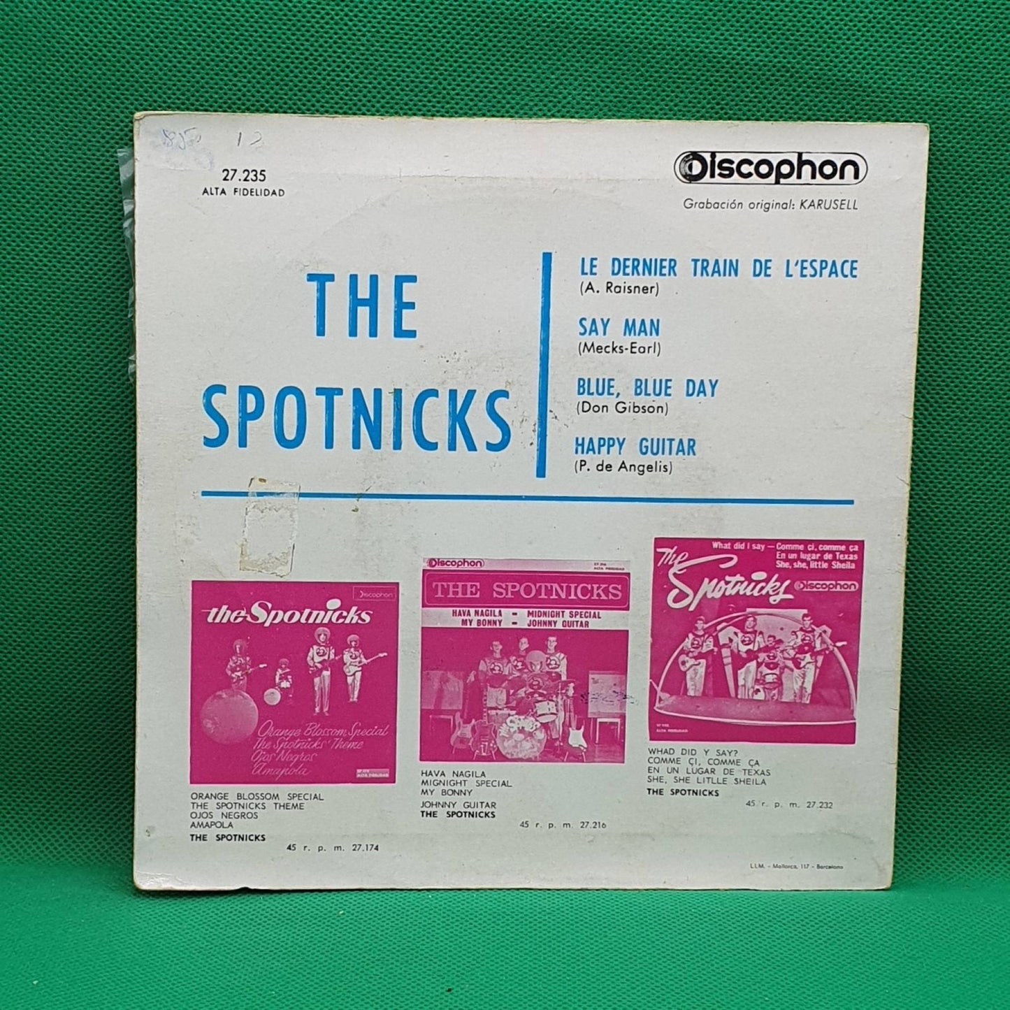 The Spotnicks – Le Dernier Train De L'espace / Say Mama - Vinyl Store Online
