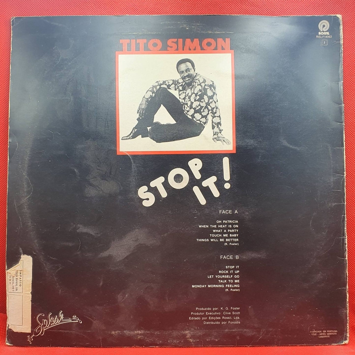 Tito Simon – Stop It! - Vinyl Store Online