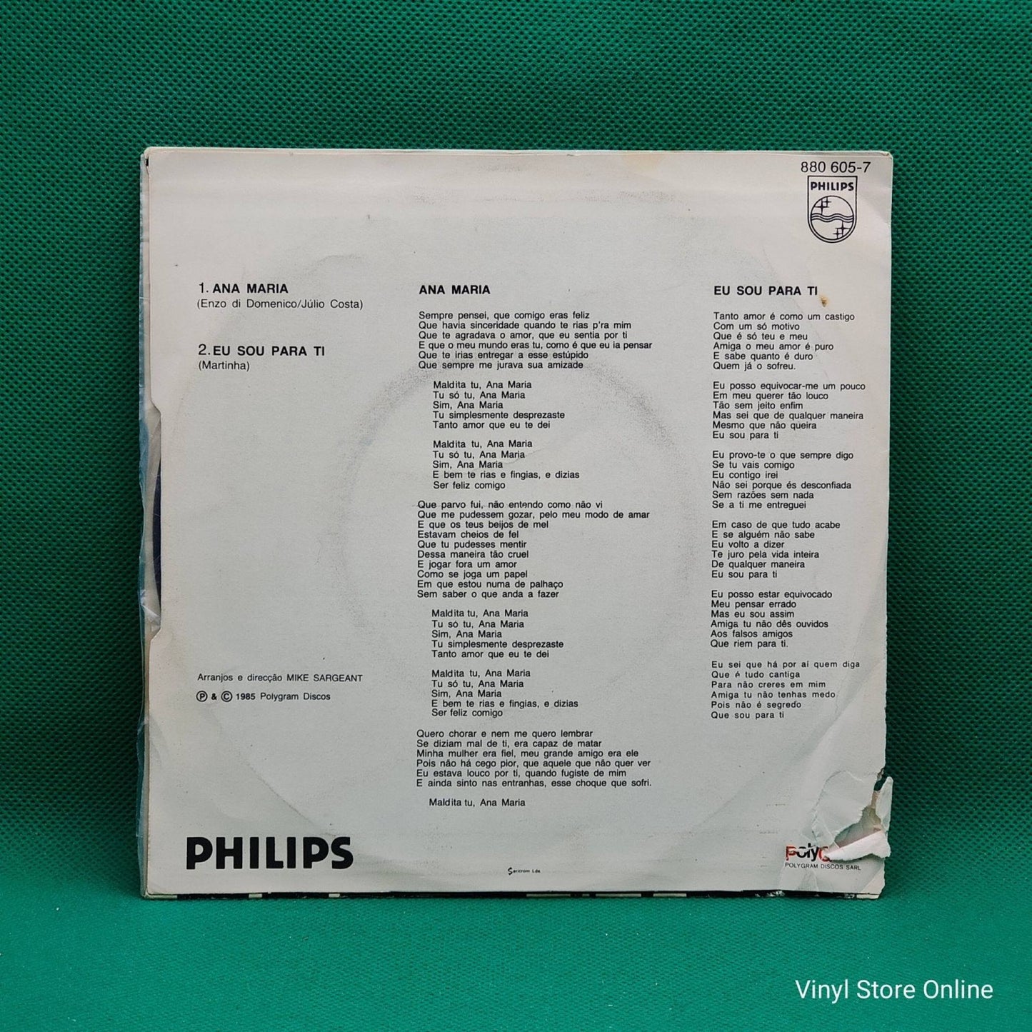 Trio Odemira – Ana Maria - Vinyl Store Online