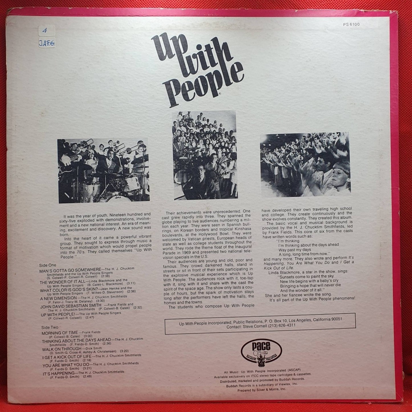 Up With People – Up With People - Vinyl Store Online