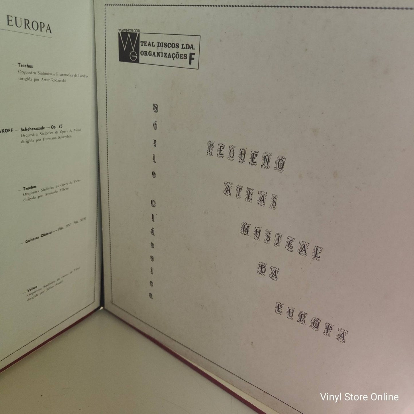 Vários - Compilação Pequeno Atlas Musical da Europa - Vinyl Store Online