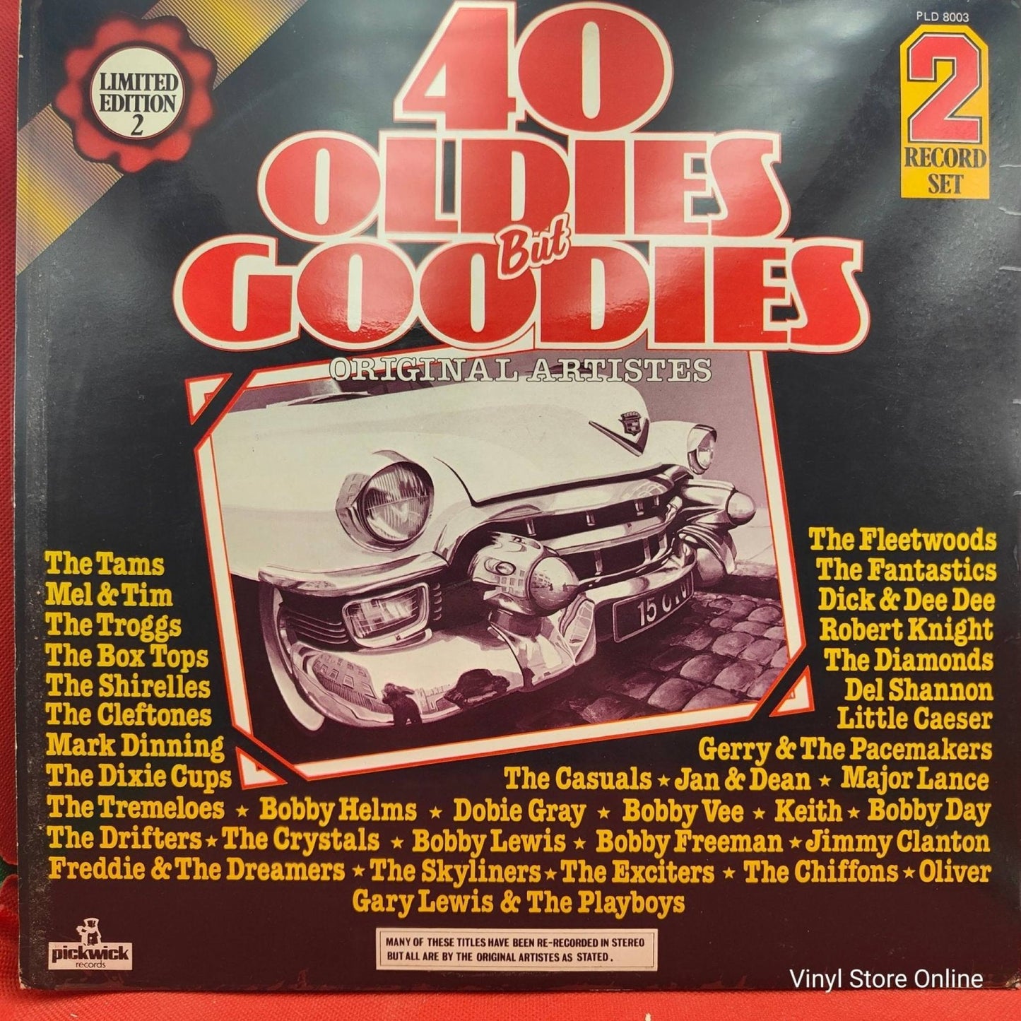 Various – 40 Oldies But Goodies - Vinyl Store Online