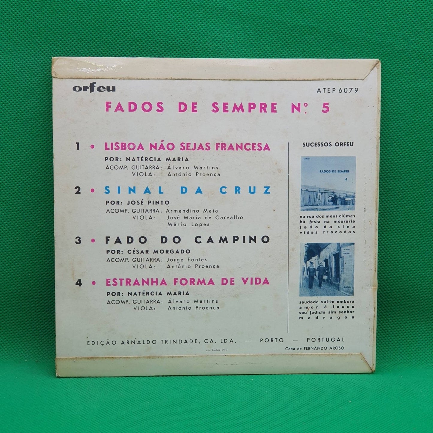Various – Fados De Sempre Nº 5 - Vinyl Store Online