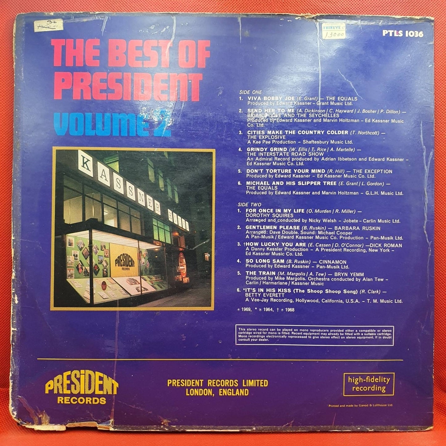 Various – The Best Of President Volume 2 - Vinyl Store Online