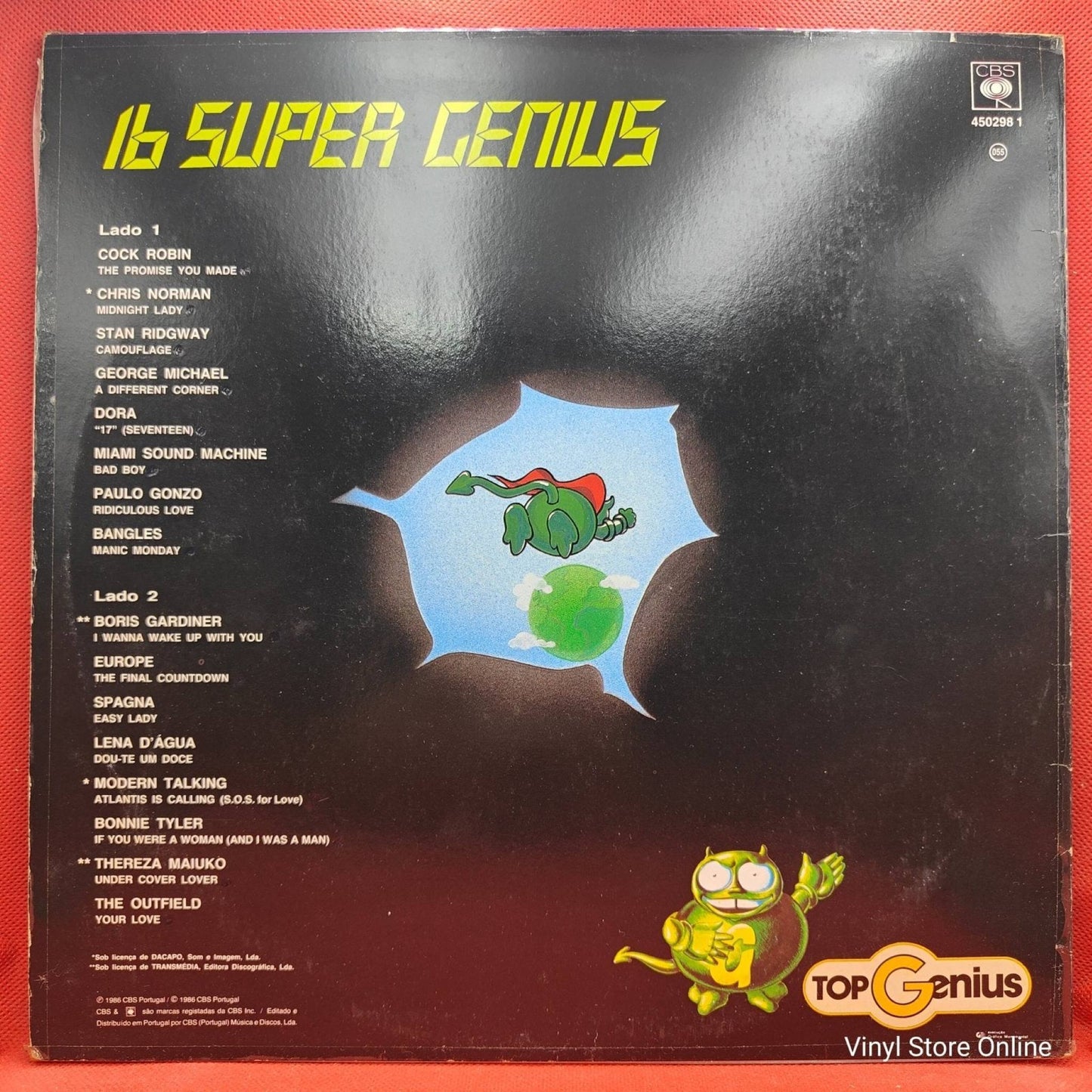 Various – Top Genius - 16 Super Genius - Vinyl Store Online