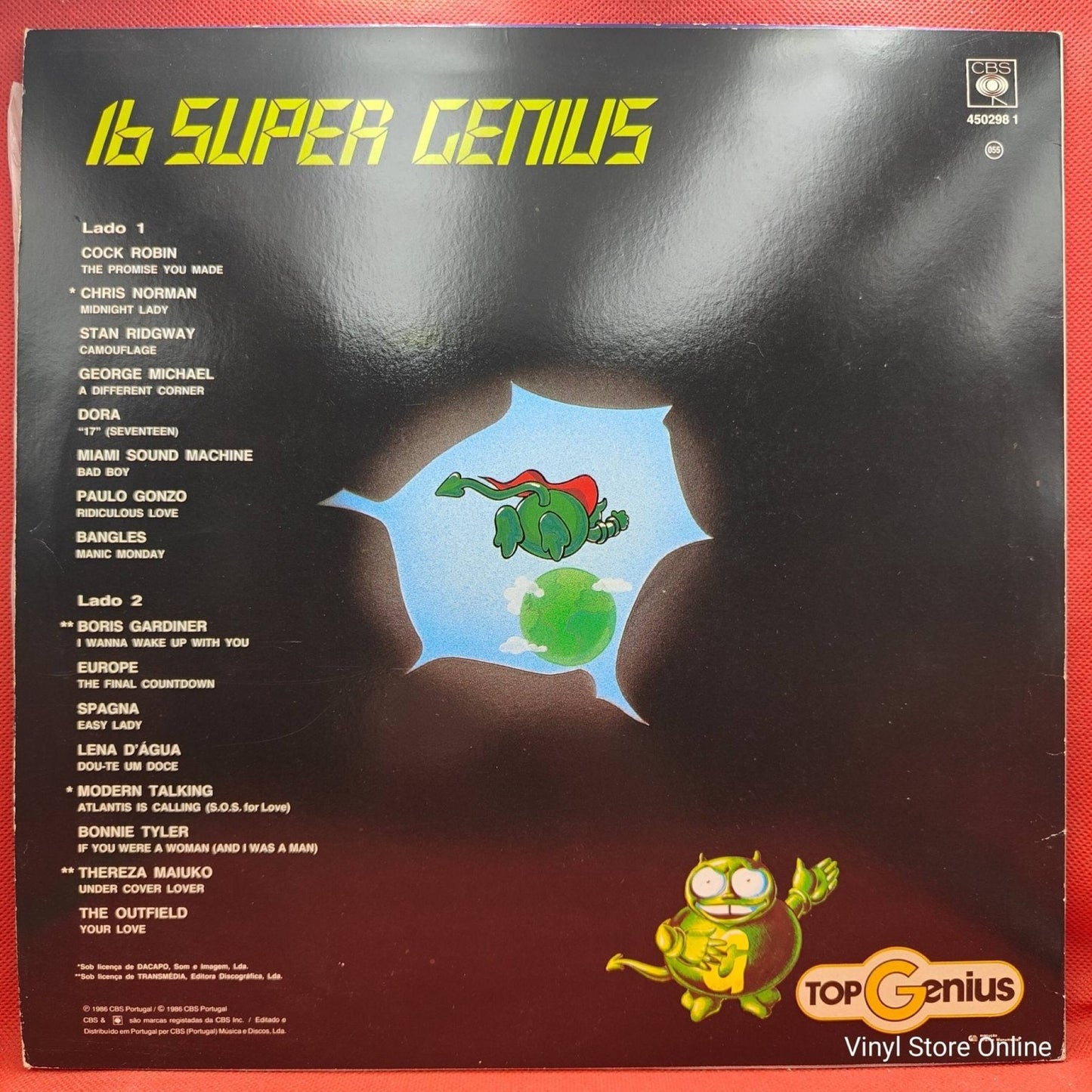 Various – Top Genius - 16 Super Genius - Vinyl Store Online
