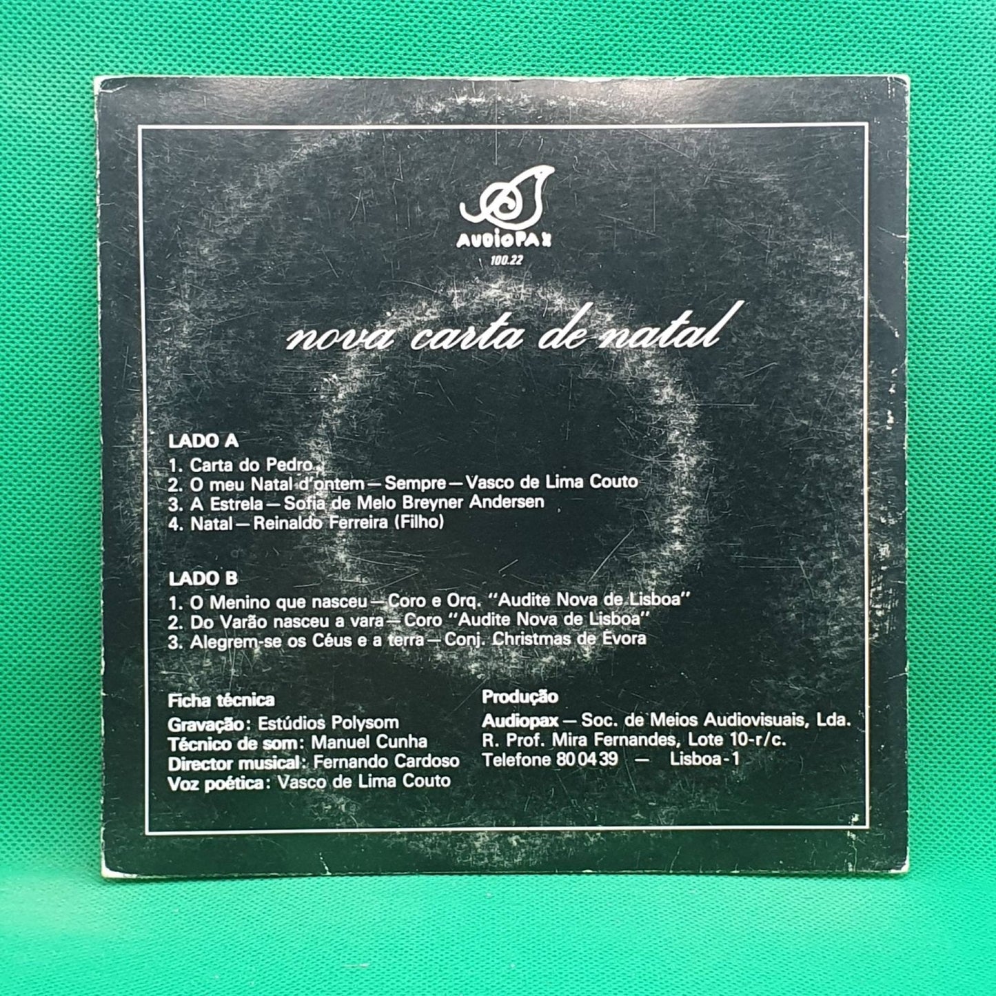 Vasco De Lima Couto – Nova Carta De Natal - Vinyl Store Online