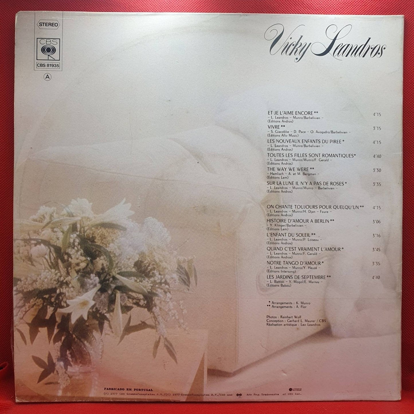 Vicky Leandros – Vicky Leandros - Vinyl Store Online