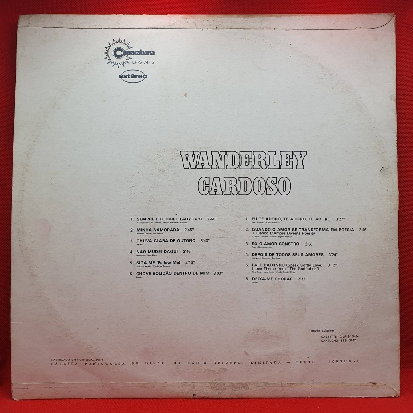 Wanderley Cardoso - Vinyl Store Online