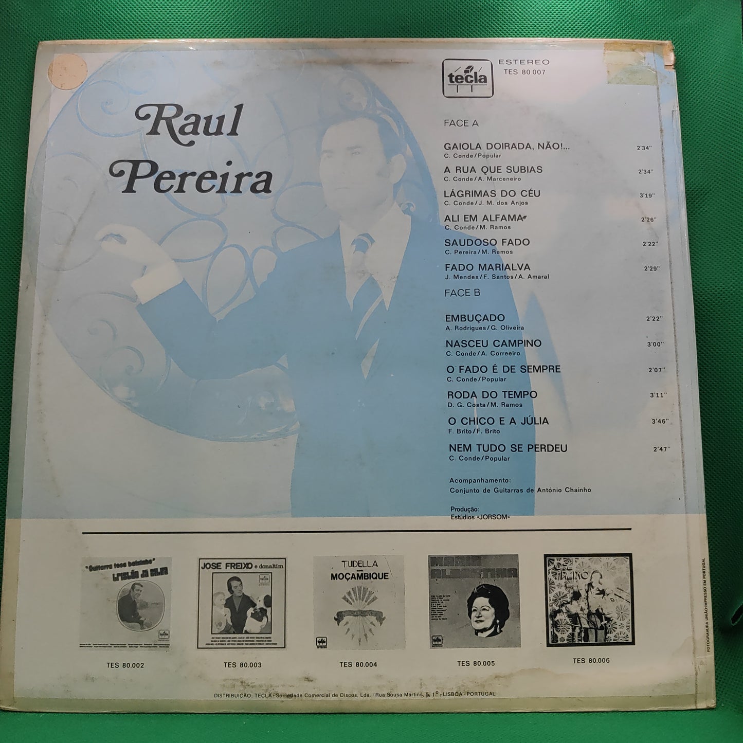 Raul Ferreira- "O Fado é de Sempre"-  LP