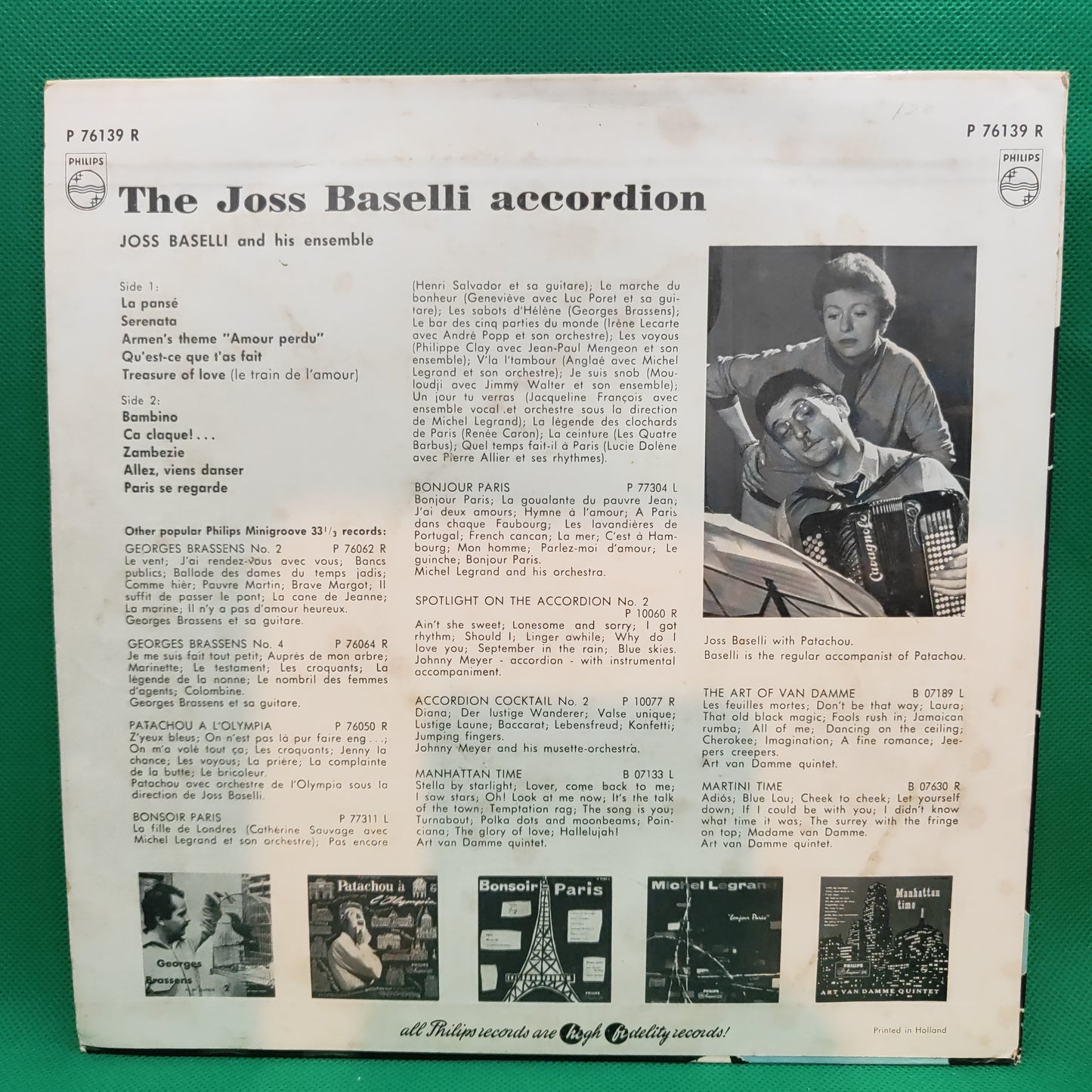 The Joss Baselli - Accordion - 10´´