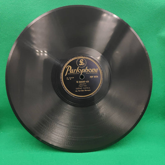 LUCHO GATICA - ORQ. JOSÉ SÄBEL MAROKKANISCH – 78 U/min