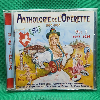 Anthologie de L'Opérette de 1850 à 1950 volume 3 1927-1934