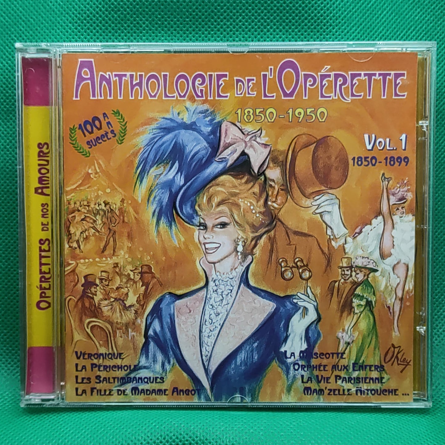 Anthologie de L'Opérette de 1850 à 1950 volume 1  1850-1899