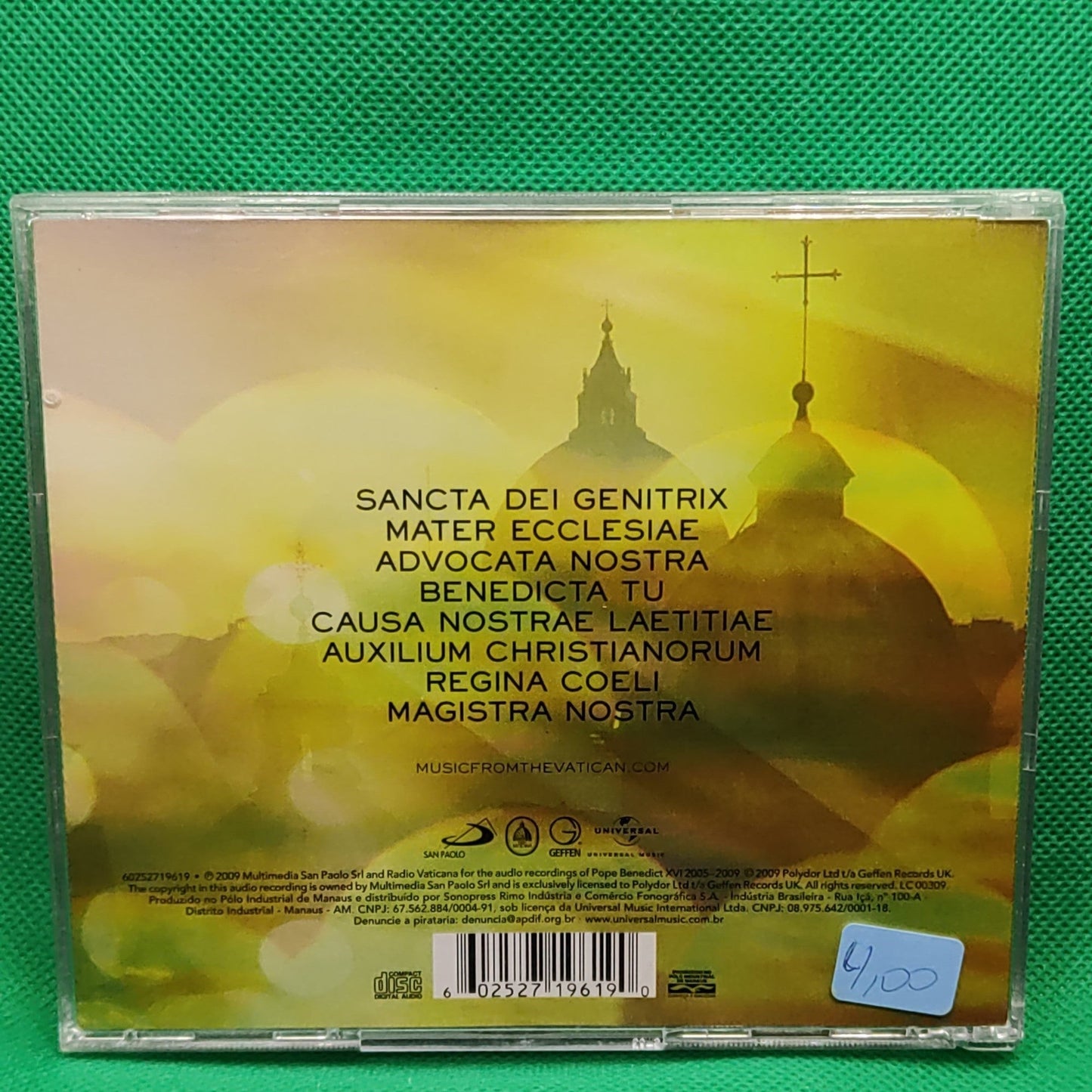 Music from the Vatican - Alma Mater