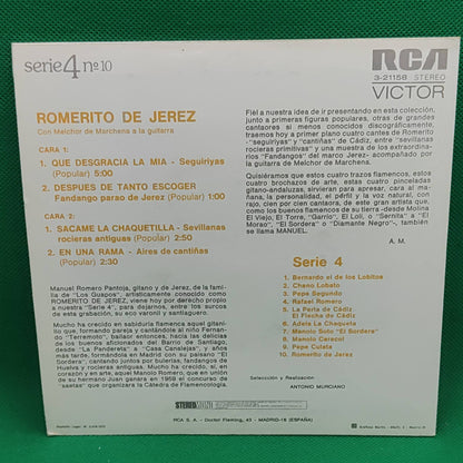 4 Cantes de Romerito de Jerez